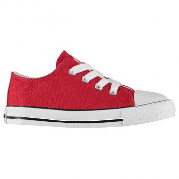 SoulCal Low Infants Canvas Shoes Red
