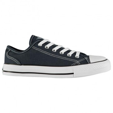 SoulCal Canvas Low Ladies Canvas Shoes Navy