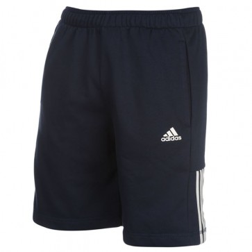 Adidas 3Stripe Shorts Mens - Navy/White.