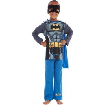 Batman Boys' Blue Novelty Pyjamas.
