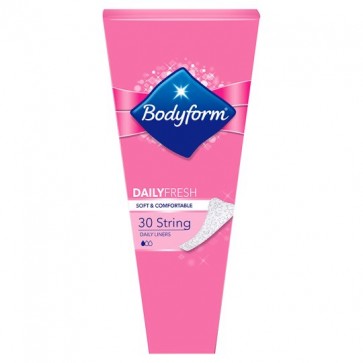 Bodyform String Panty Liners 30 Pack.