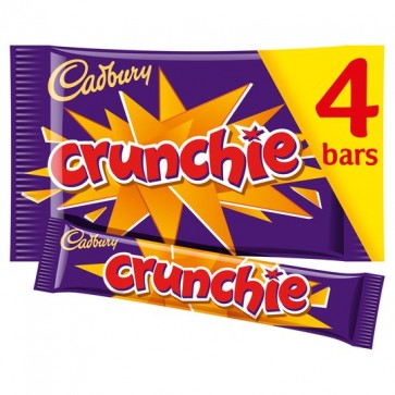 Cadbury Crunchie Bars 4 Pack 128G