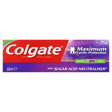 Colgate Kids Max Cavity Protection Toothpaste 50Ml.