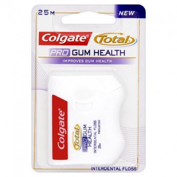 Colgate Total Pro Gum Health Floss 25M.