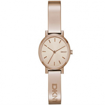 DKNY Ladies' Soho NY2308 Rose Gold Plated Bangle Watch
