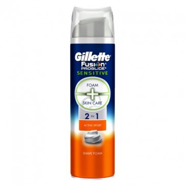 Gillette Fusion Proglide Sensitive Shave Foam 250Ml.