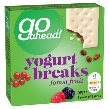 Go Ahead Yogurt Breaks Forest Fruit 5X35.5G