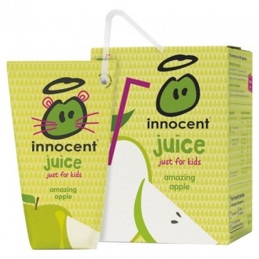 Innocent Kids Apple Juice Not From Concentrate 4 X 180Ml
