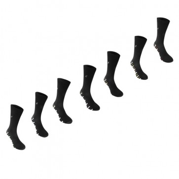 Kangol Formal 7 Pack Socks - Grey Stripe Sole.