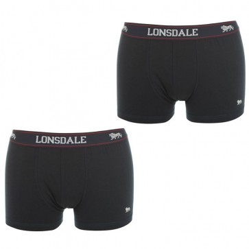 Lansdale 2 Pack Trunk Mens Boxers - Navy.