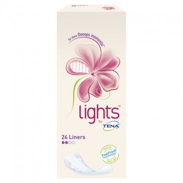 Lights By Tena Bladder Weakness Liners 24 Pack.