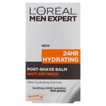 Loreal Men 100Ml 24 Hour Hydrating Post Shave Balm.