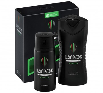 Lynx Africa Duo Gift Pack.