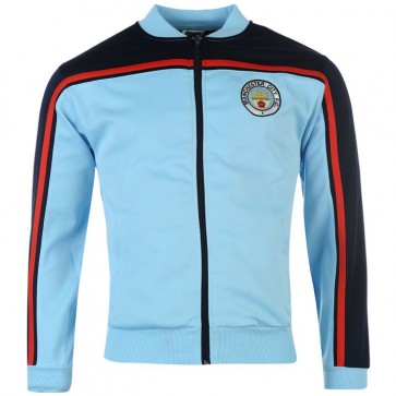 Manchester City 1982 Home Track Jacket Men - Sky.
