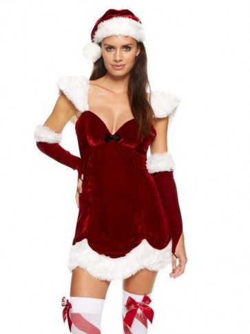 Miss Santa Fancy Dress Outfit.