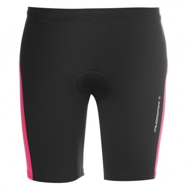 Muddyfox Cycling Padded Shorts Ladies - Black/Pink.
