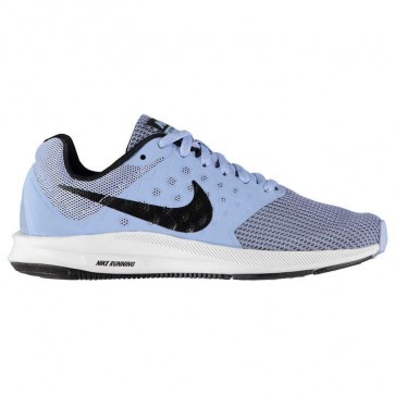 Nike Downshifter 7 Ladies Trainers - AluBlue/Black.