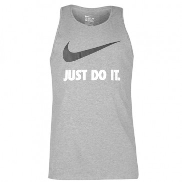 Nike Just Do It Swoosh Tank Mens - Grey.