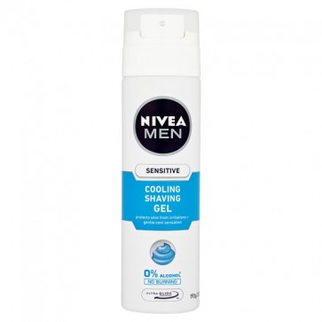 Nivea Men Sensitive Cooling Shaving Gel 200Ml.
