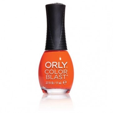 Orly Color Blast Tangerine Neon Nail Polish - 11ml. 