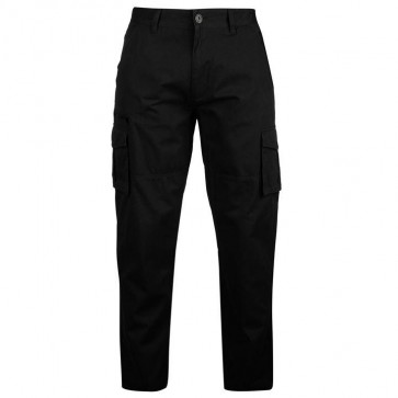Pierre Cardin Cargo Trousers Mens - Black.