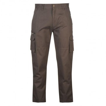 Pierre Cardin Cargo Trousers Mens - Charcoal.