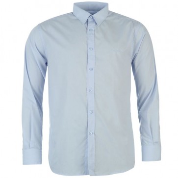 Pierre Cardin Long Sleeve Shirt Mens - Blue.