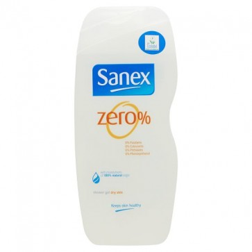 Sanex Zero% Dry Skin Shower Gel 250Ml.