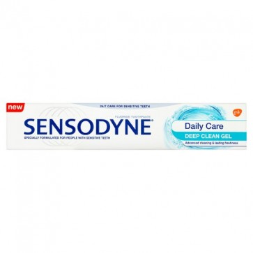 Sensodyne Deep Clean Fluoride Toothpaste 75Ml.