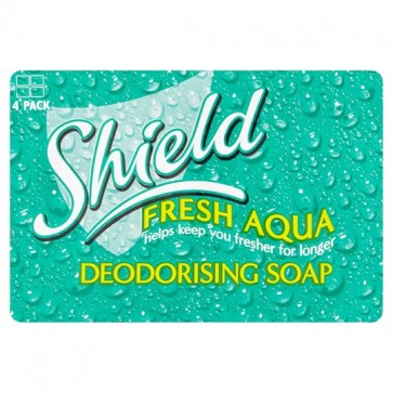 Shield Soap Aqua 4X115g.