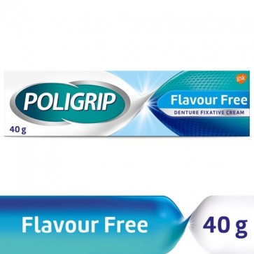 Poligrip Flavour Free 40G