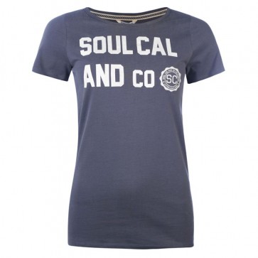 SoulCal Heritage TShirt - Ombre Blue.