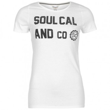 SoulCal Heritage TShirt - White.