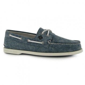 Sperry Authentic Two Canvas Shoes - Navy.