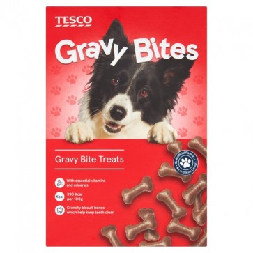 Tesco Gravy Bites Treats For Dogs 400G