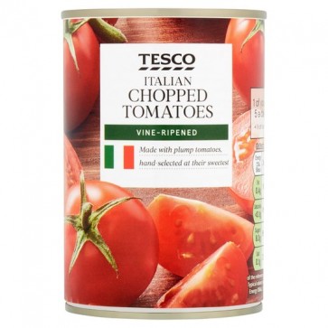 Tesco Italian Chopped Tomatoes 400G 