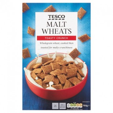 Tesco Malt Wheats Cereal 750G