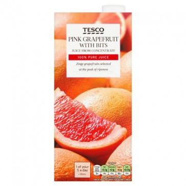 Tesco Pink Grapefruit Juice 1 Litre
