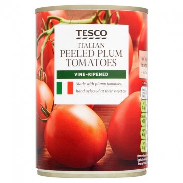 Tesco Plum Peeled Tomatoes 400G 