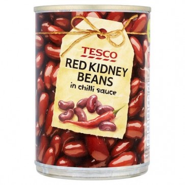 Tesco Red Kidney Beans Chilli Sauce 395G.