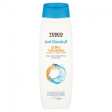Tesco Thickening 2 In 1 Antidandruf Shampoo 300Ml