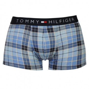Tommy Hilfiger Stripe Trunk - Blue Check.