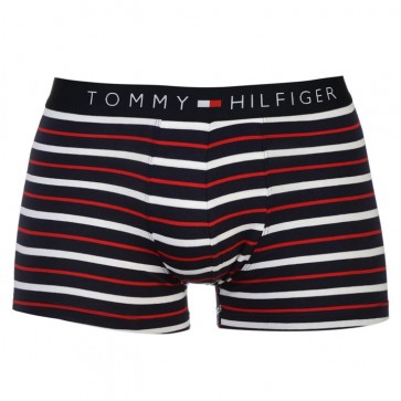 Tommy Hilfiger Stripe Trunk - Navy/White/Red.