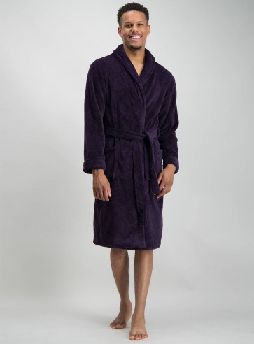 Online Exclusive Purple Wellsoft Dressing Gown