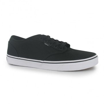 Vans Atwood Canvas Trainers - Black/White.