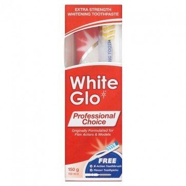 White Glo Professional Choice Whitening Toothpaste 100Ml.