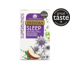 Spiced Apple Vanilla Flavoured Herbal Infusion, Camomile and Passionflower 20 Teabags 25G 