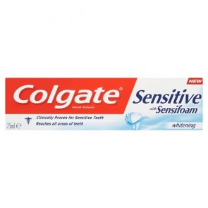 Colgate Sensitive Sensifoam White Toothpaste 75Ml.