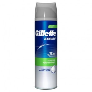 Gillette Series Sensitive Skin Shave Foam 250Ml.