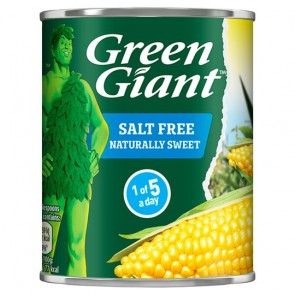 Green Giant No Added Salt Sweet Corn 198G